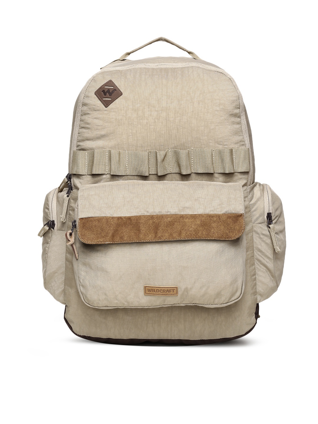 

Wildcraft Unisex Beige Amiga Solid Backpack