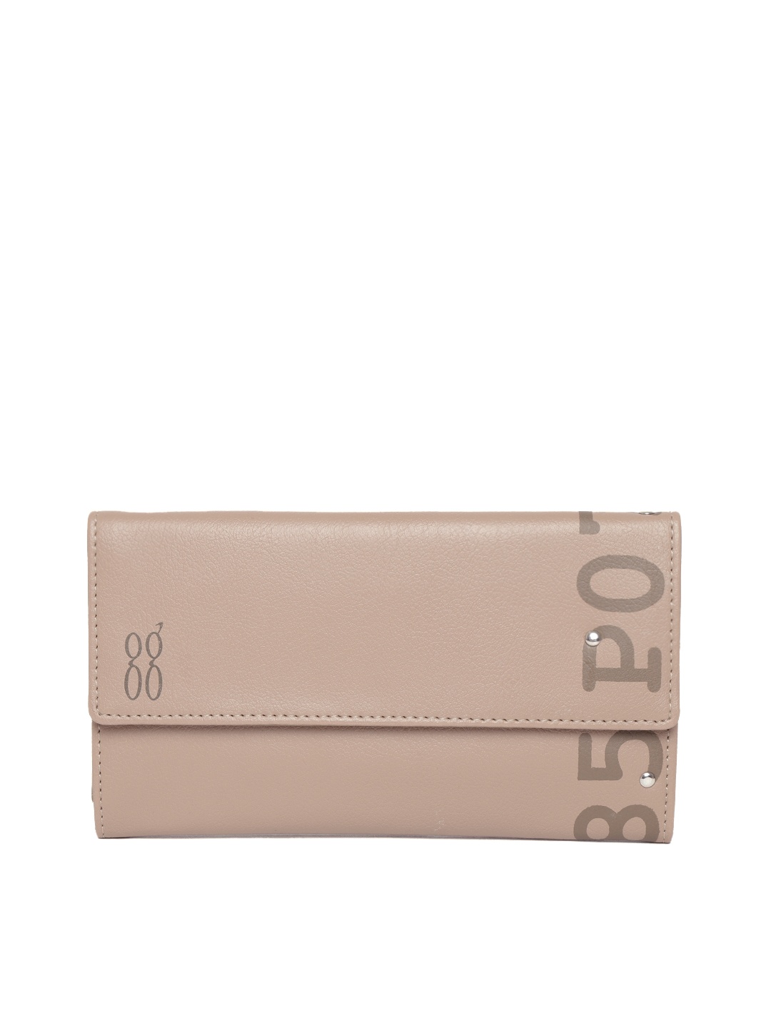 

Baggit Women Beige Printed Detail Three Fold Wallet