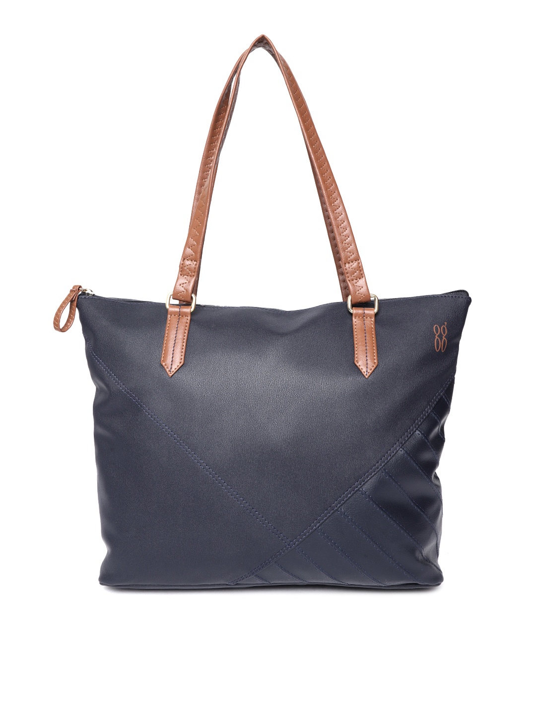 

Baggit Navy Blue Solid Shoulder Bag