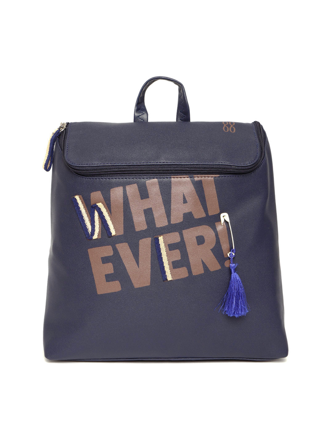 

Baggit Women Navy Blue Printed Backpack