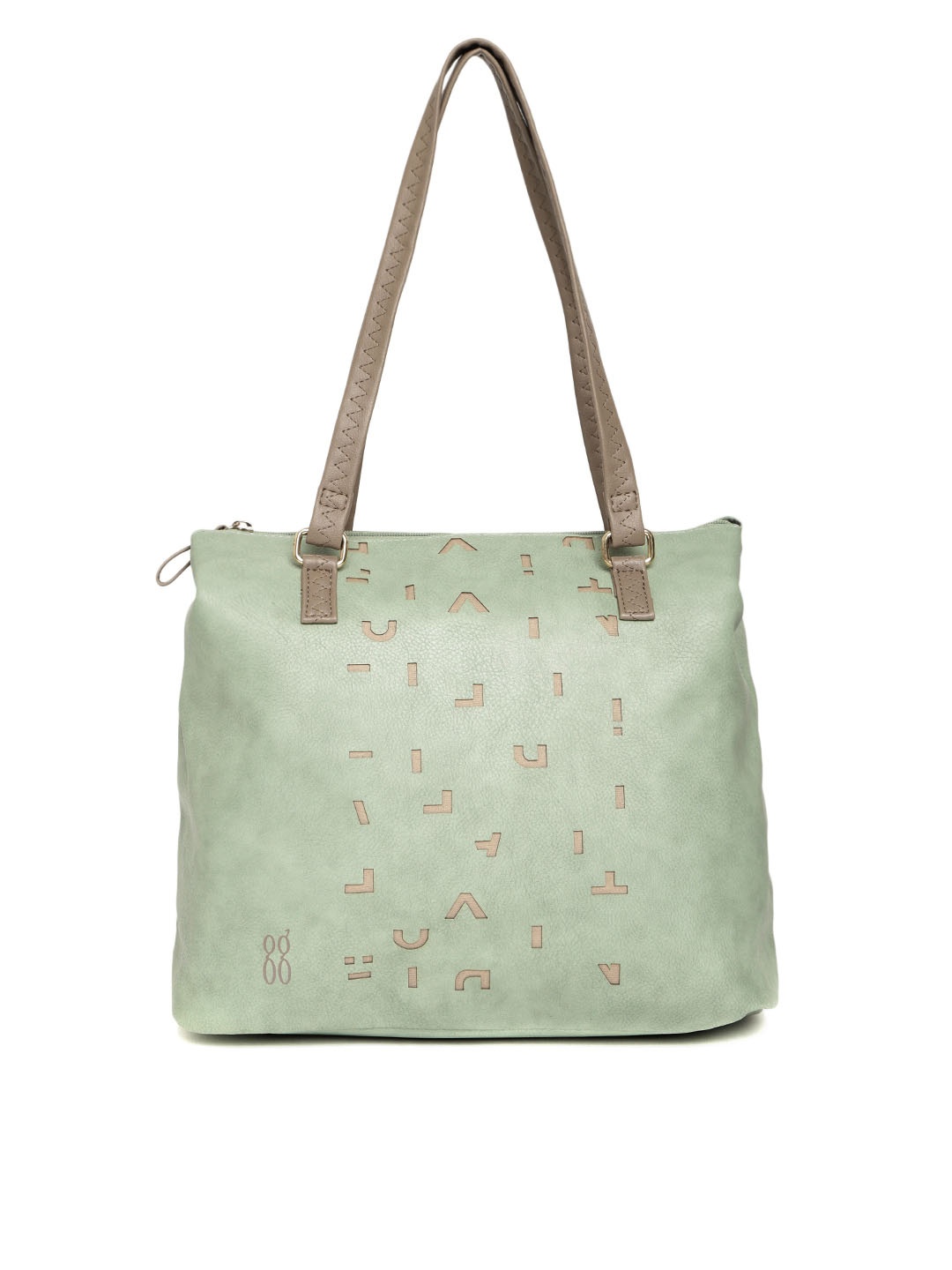 

Baggit Mint Green Cut-Work Shoulder Bag