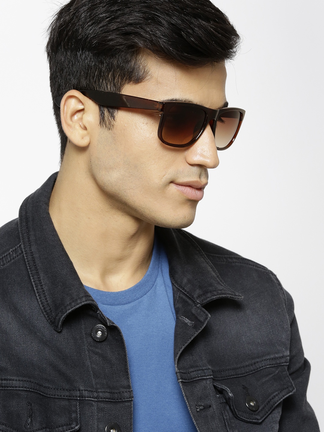 

Mast & Harbour Unisex Wayfarer Sunglasses MFB-PN-AEP177EV-9, Brown