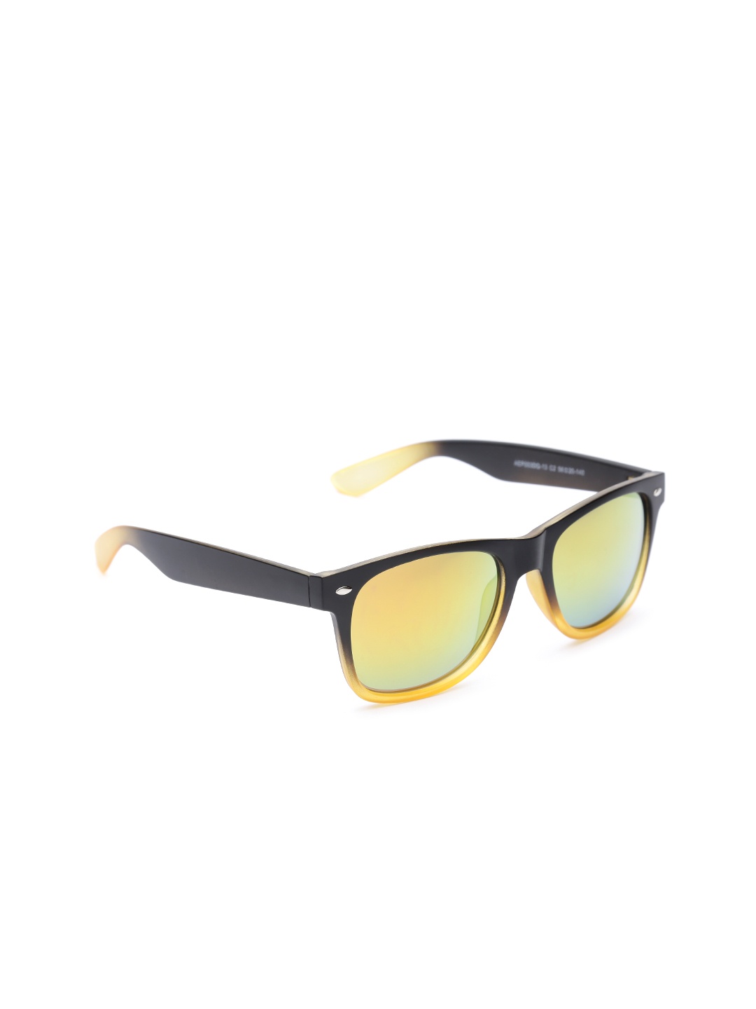 

Mast & Harbour Unisex Mirrored Wayfarer Sunglasses MFB-PN-AEP003DQ-13, Yellow