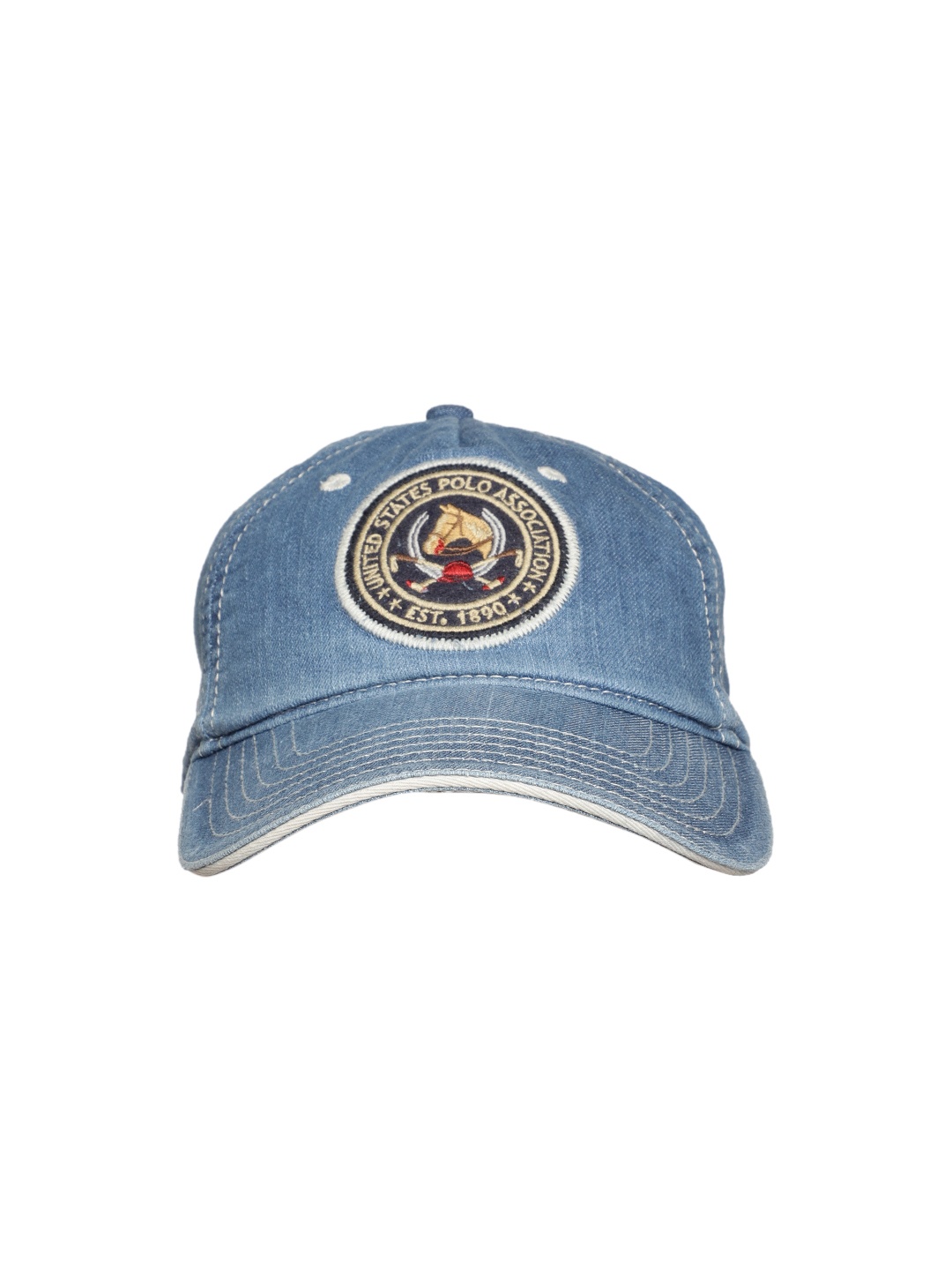 

U.S. Polo Assn. Men Blue Embroidered Baseball Cap