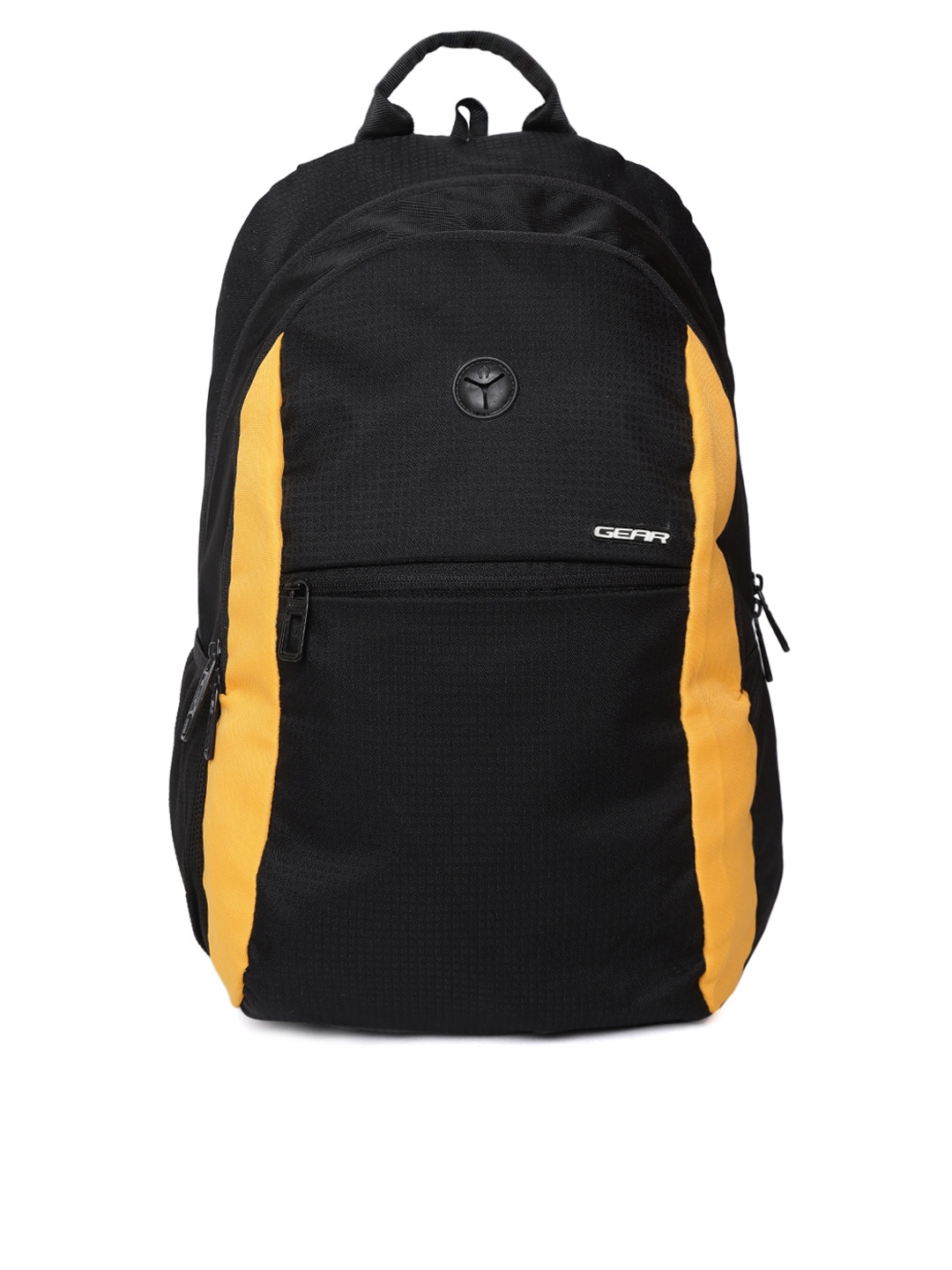 

Gear Unisex Black Solid Backpack