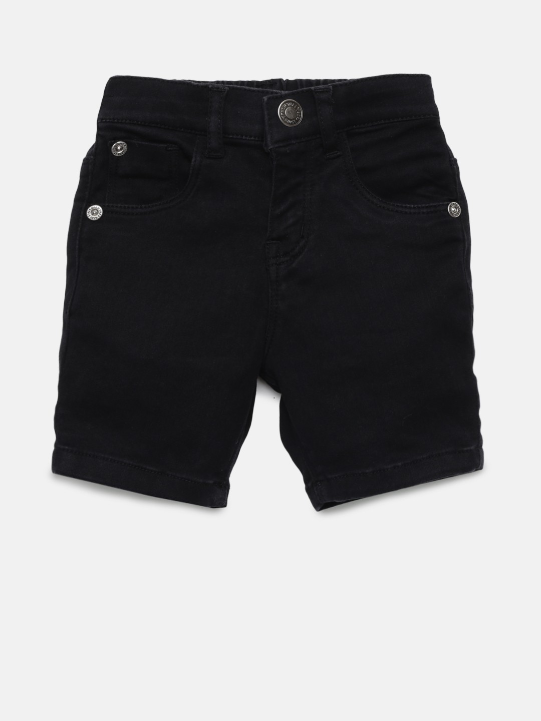 

Palm Tree Girls Black Solid Regular Fit Capris