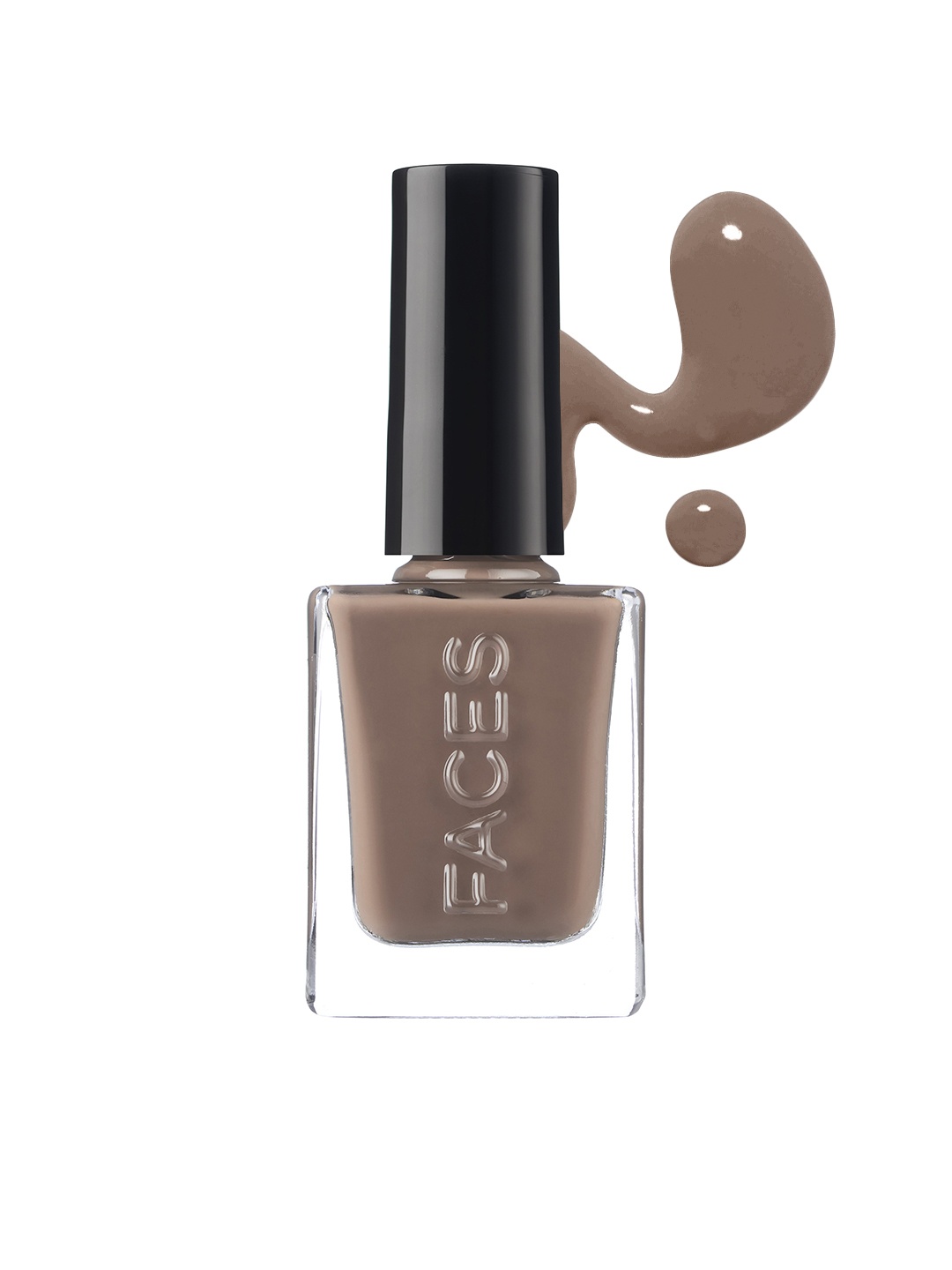 

FACES CANADA Hi Shine Long-Lasting Nail Enamel - Muddy 200, Brown