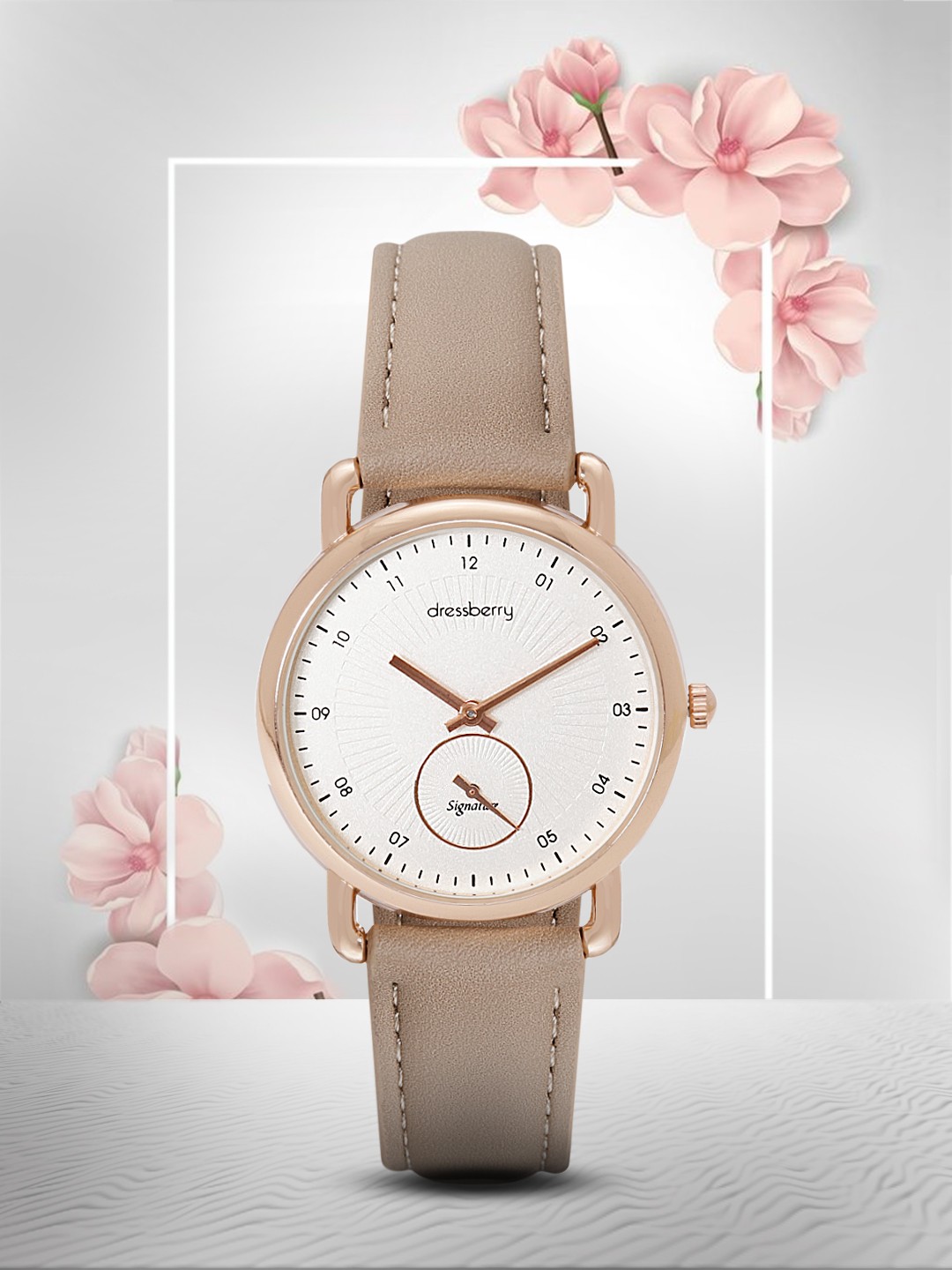 

DressBerry Women Off-White Analogue Watch MFB-PN-SNT-G15