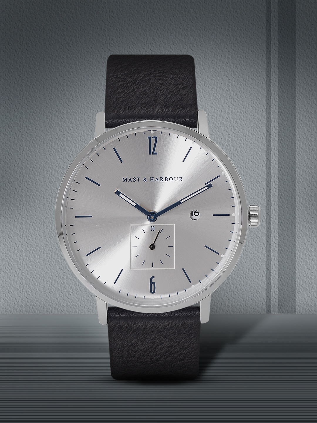 

Mast & Harbour Men Silver-Toned Analogue Watch MFB-PN-WTH-6266G