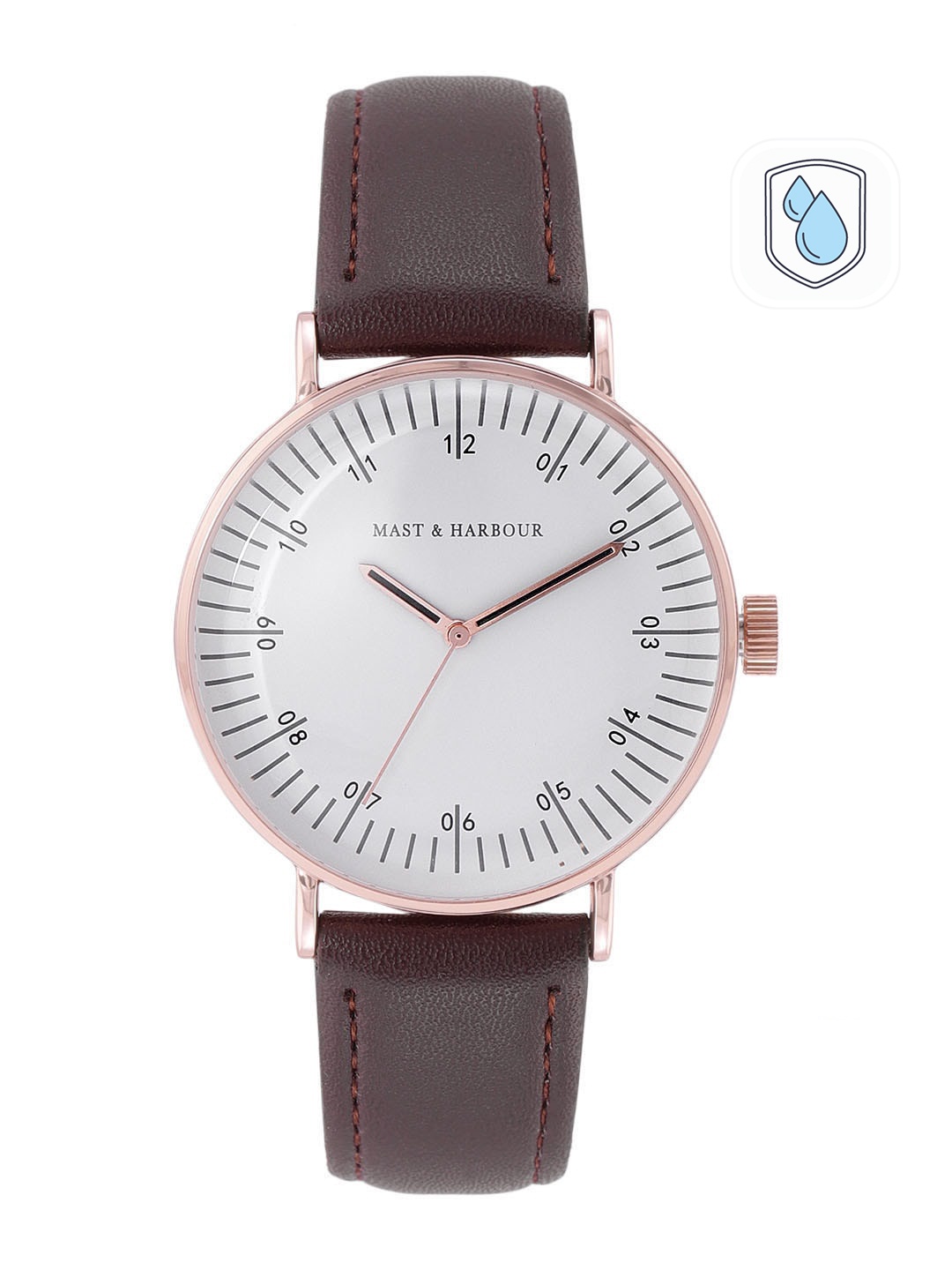 

Mast & Harbour Unisex White Analogue Watch MFB-PN-LW3270M