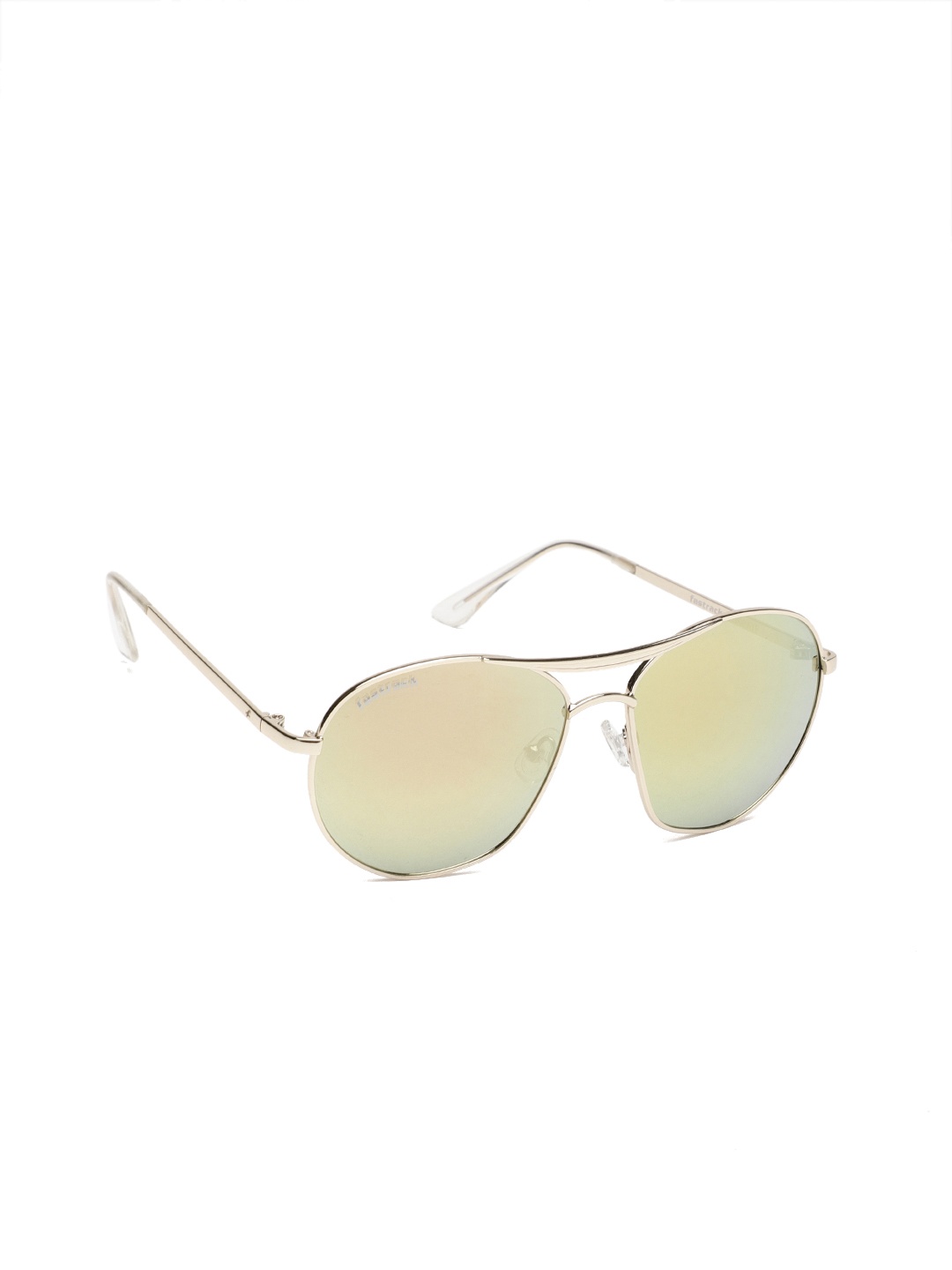 

Fastrack Women Square Sunglasses M200PK1F, Gold