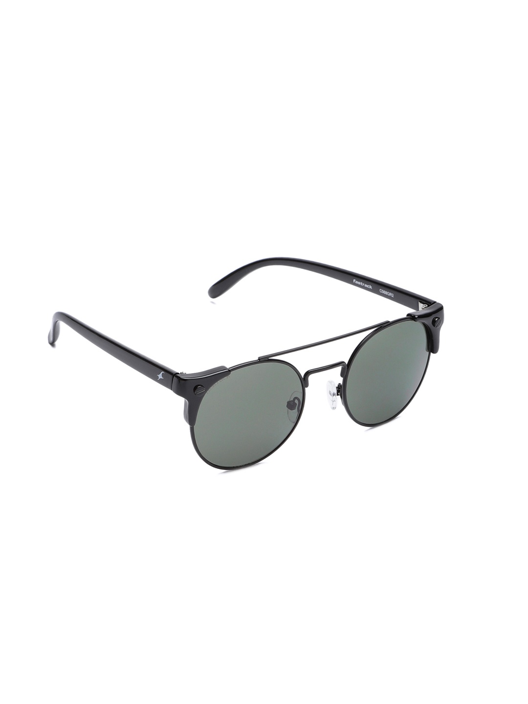 

Fastrack Men Round Sunglasses NBC068GR2, Green