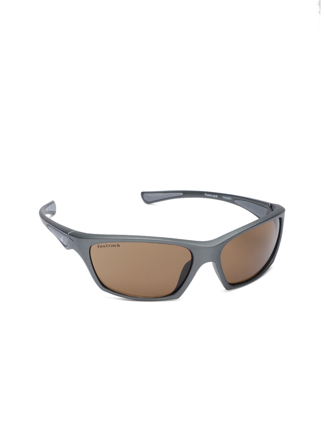 

Fastrack Men Rectangle Sunglasses NBP353BR3, Brown