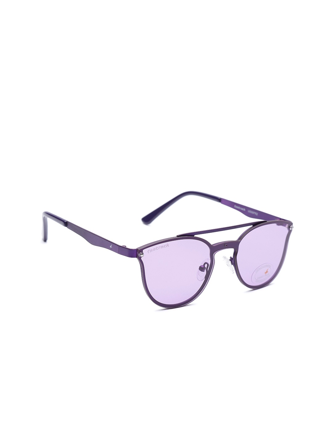 

Fastrack Women Oval Sunglasses U006PR2, Purple