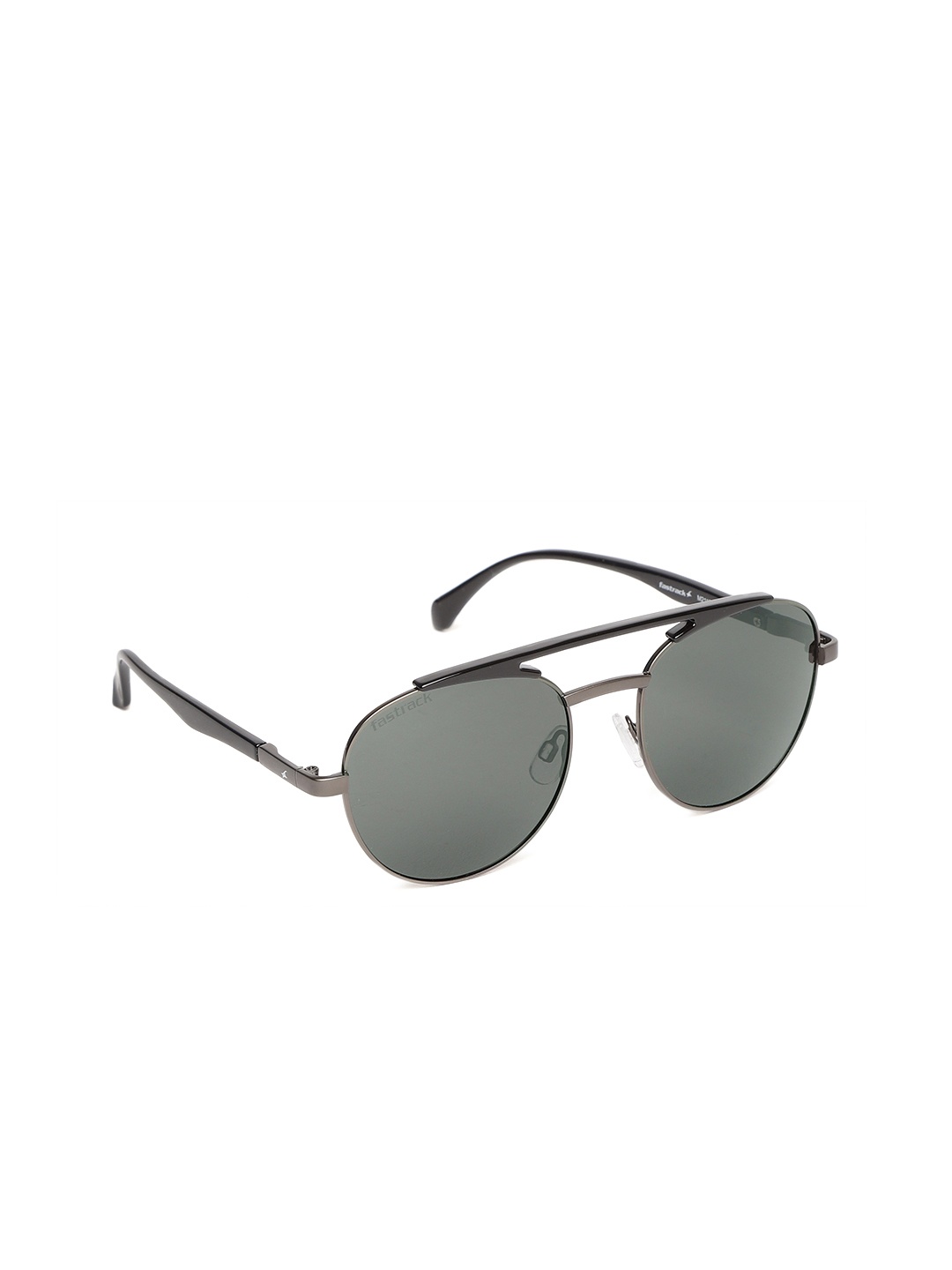 

Fastrack Men Oval Sunglasses M211BK3P, Black