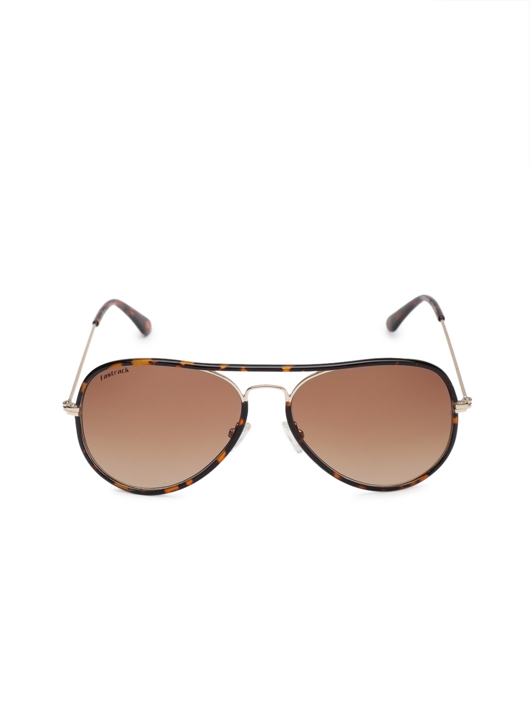 

Fastrack Women Aviator Sunglasses NBC064BR2F, Brown