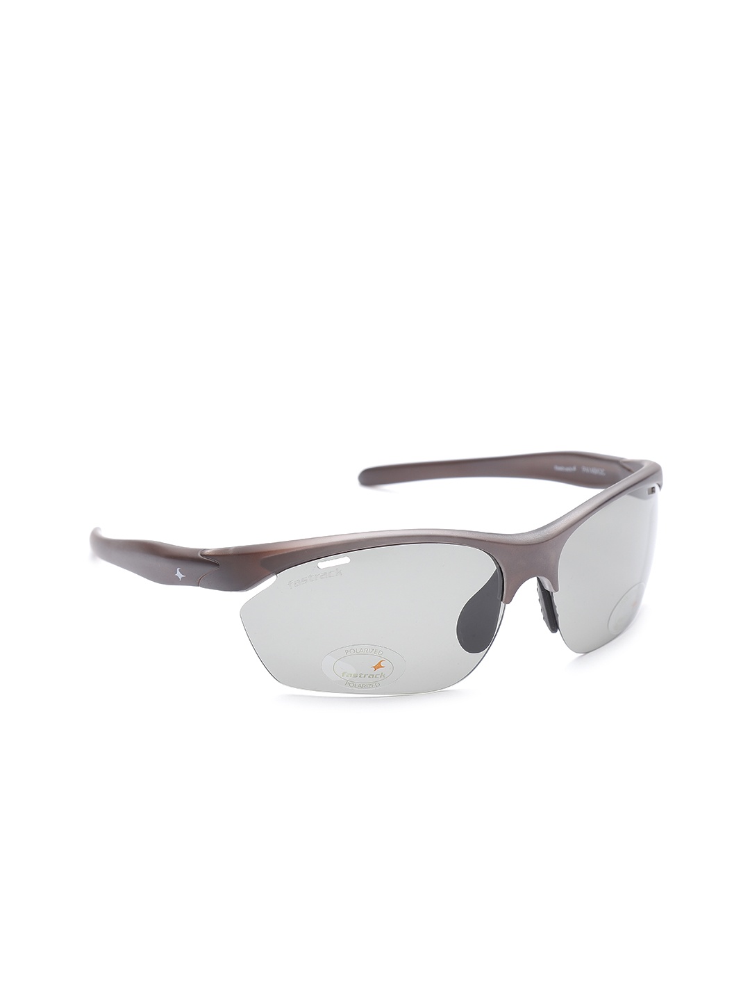 

Fastrack Men Mirrored Sports Sunglasses P414BK3C, Grey