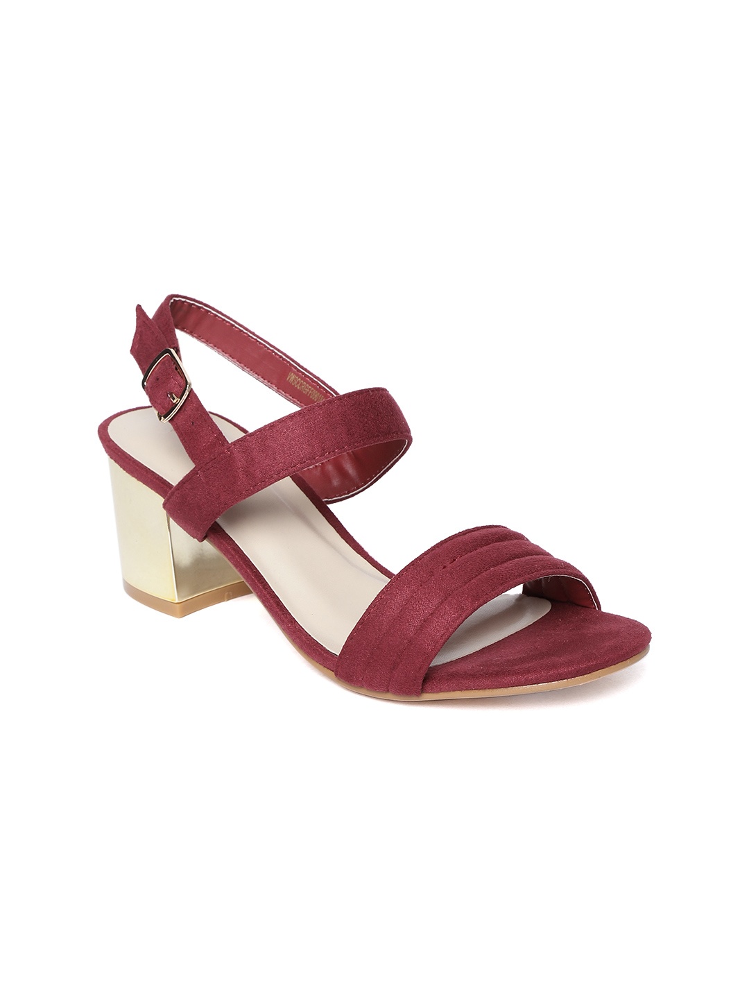 

Van Heusen Woman Burgundy Solid Heels