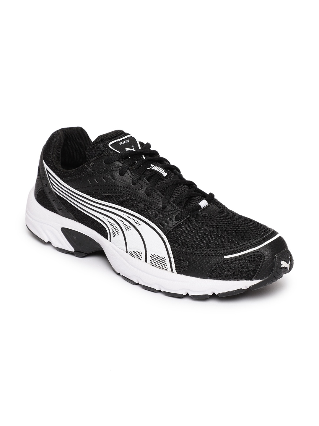 

Puma Unisex Black Solid Axis Sneakers