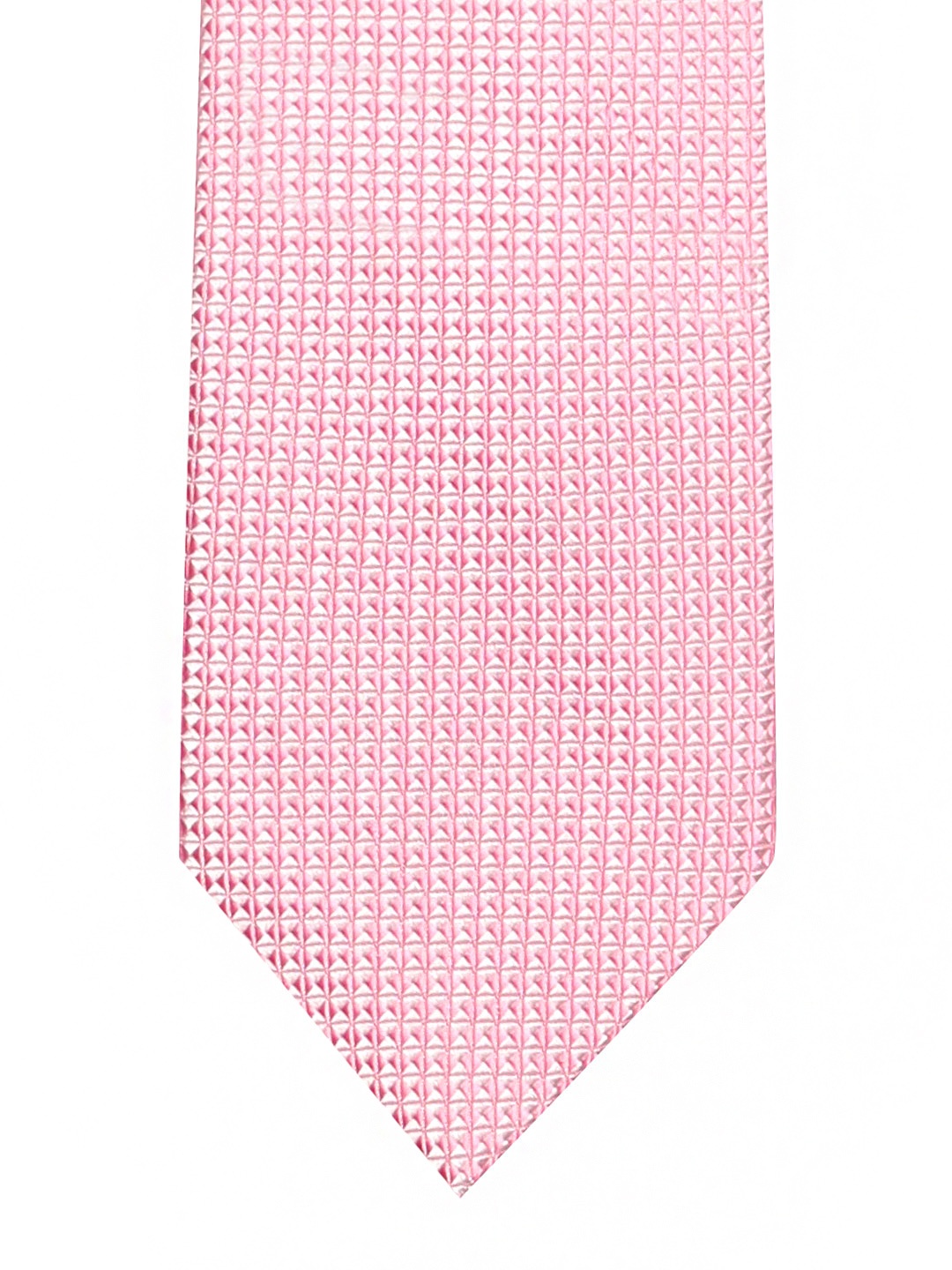 

Peter England Pink Woven Design Broad Tie