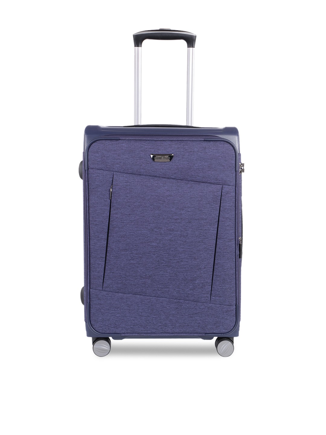 

Nasher Miles Blue Budapest Hard PP & Soft Melange Check-in Luggage Bag