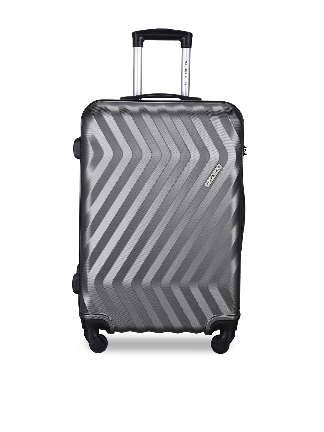 

Nasher Miles Lombard Hard-Sided Large Trolley Bag- 65 cm, Grey