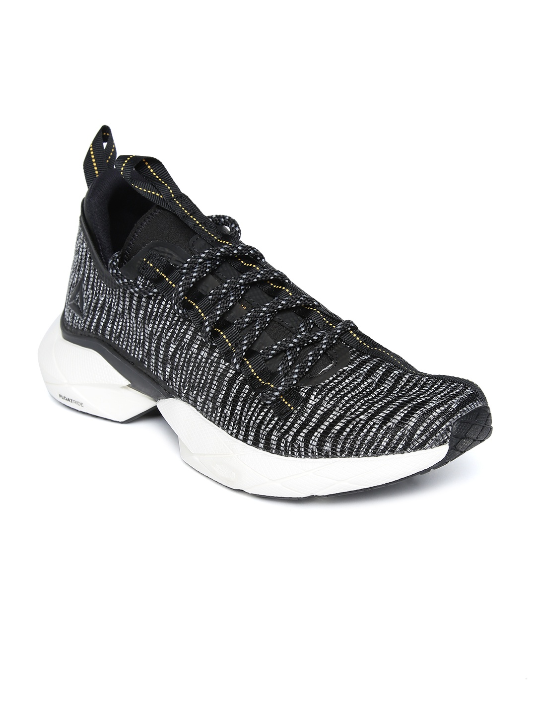 

Reebok Unisex Black & Grey Sole Fury Floatride Running Shoes