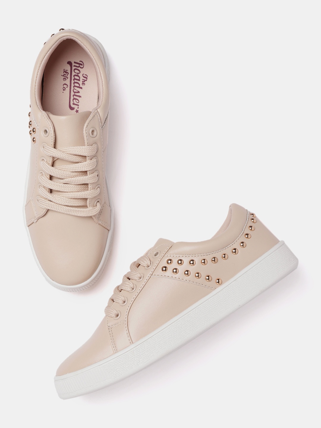 

Roadster Women Beige Sneakers