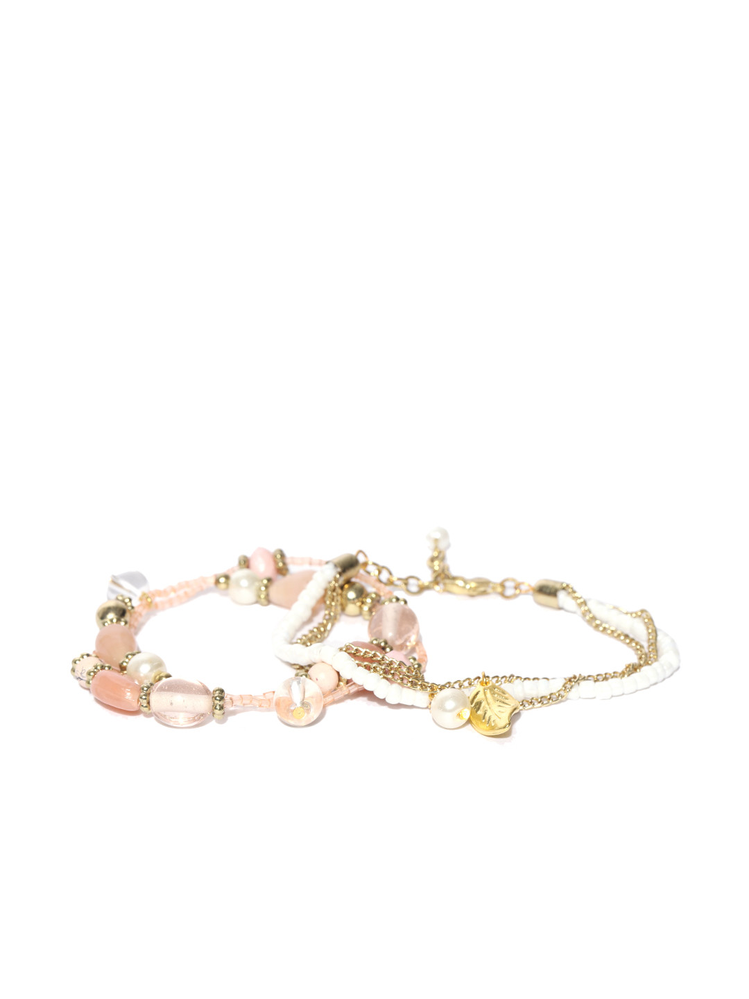 

Blueberry Set of 3 Handcrafted Bracelets, Multi
