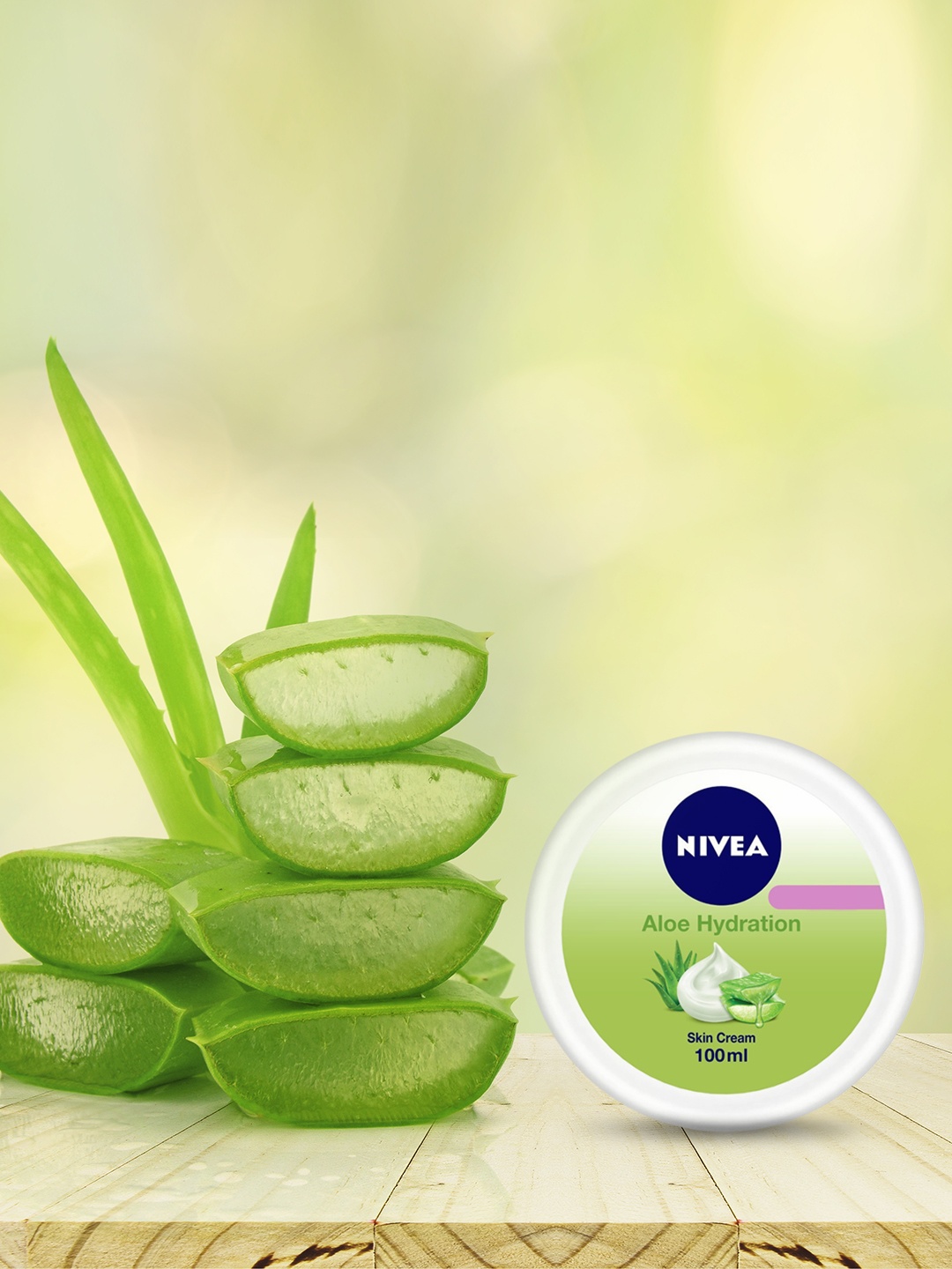 

Nivea Aloe Hydration Skin Cream 100 ml, White