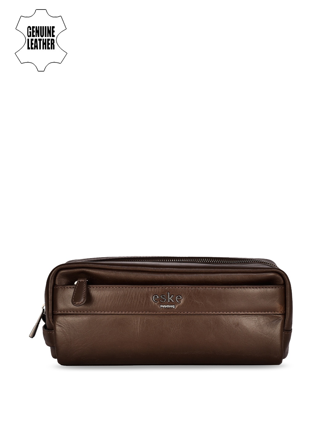 

Eske Men Brown Travel Leather Pouch