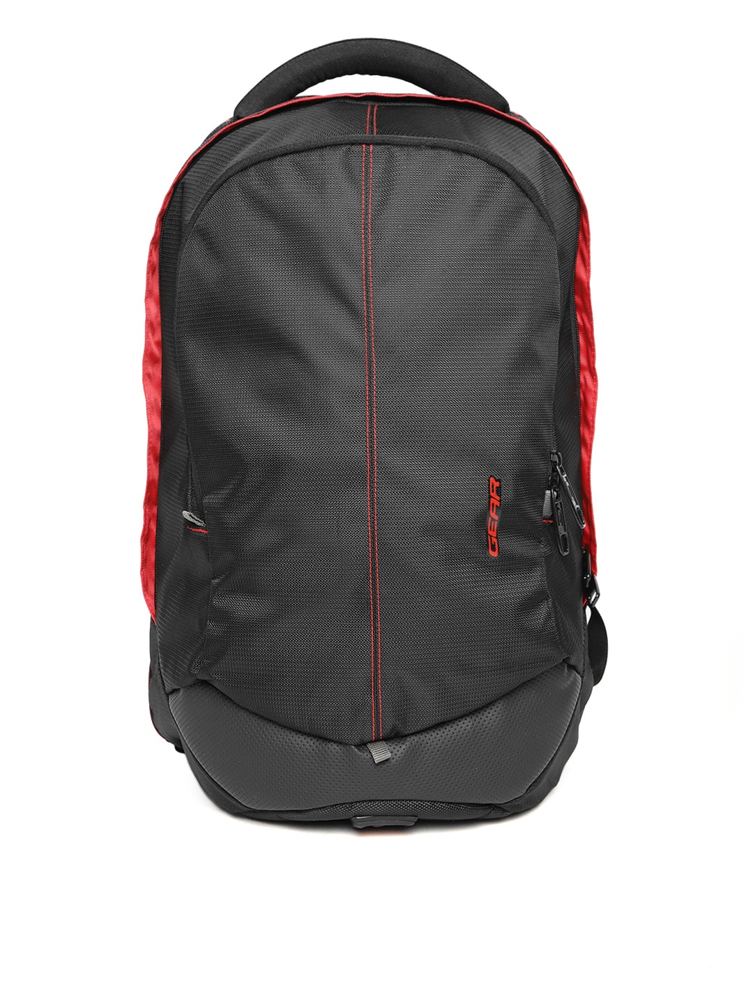 

Gear Unisex Black Solid Backpack