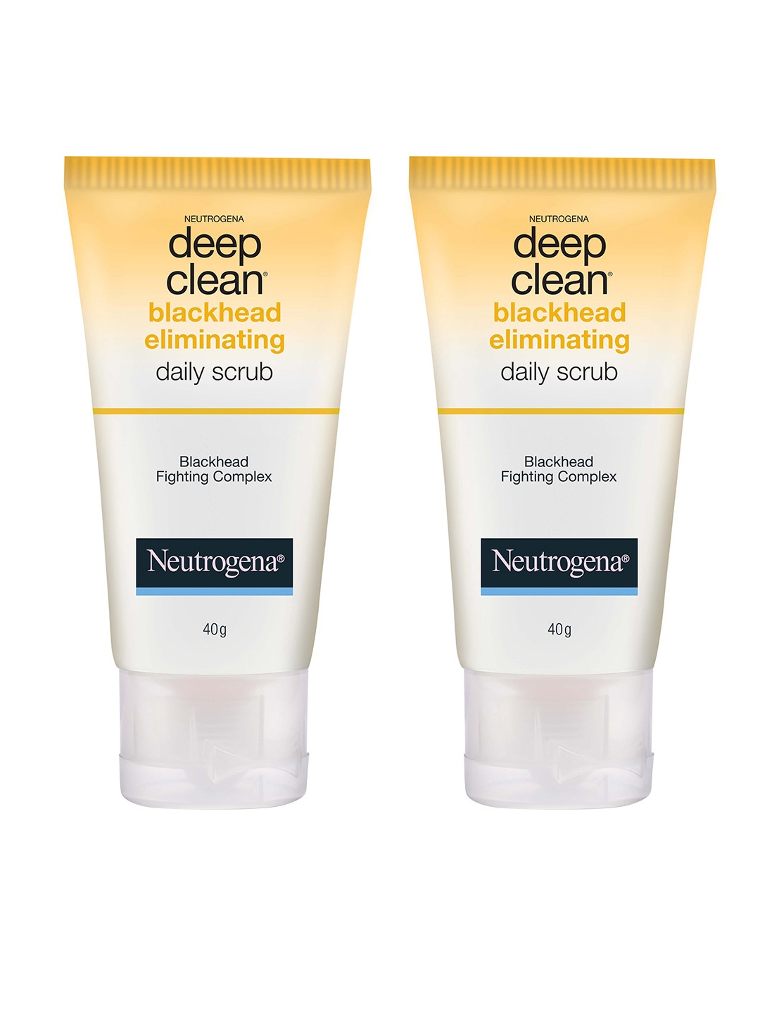 

Neutrogena Set of 2 Deep Clean Blackhead Eliminating Daily Scrub, White