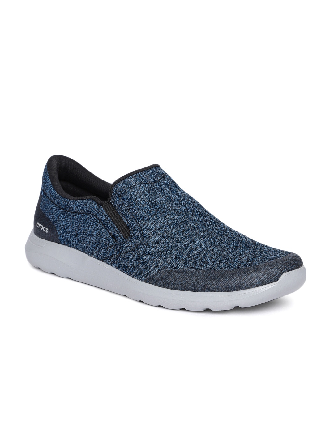 

Crocs Men Navy Blue Solid Slip-On Sneakers