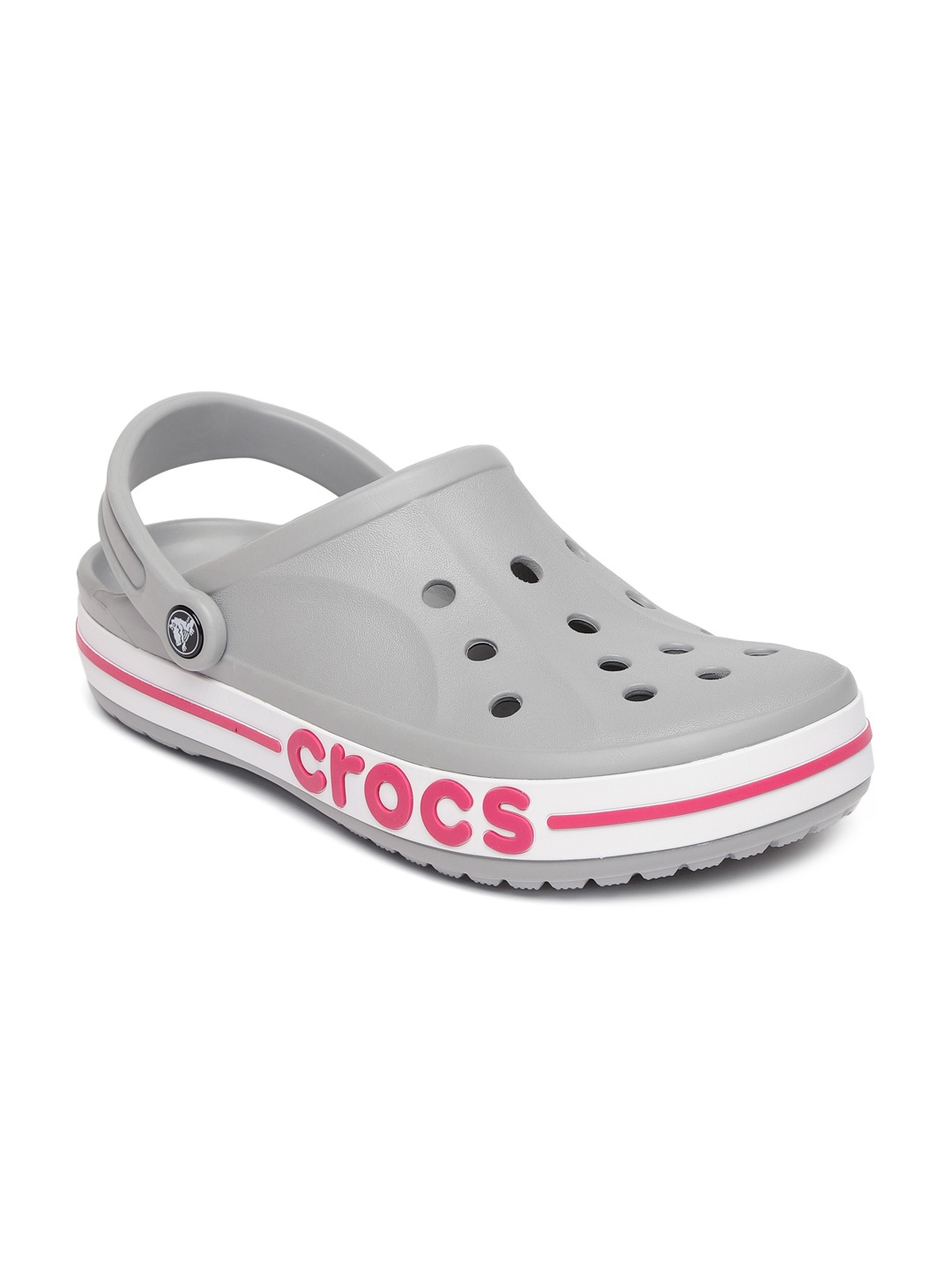 

Crocs Unisex Grey Solid Clogs