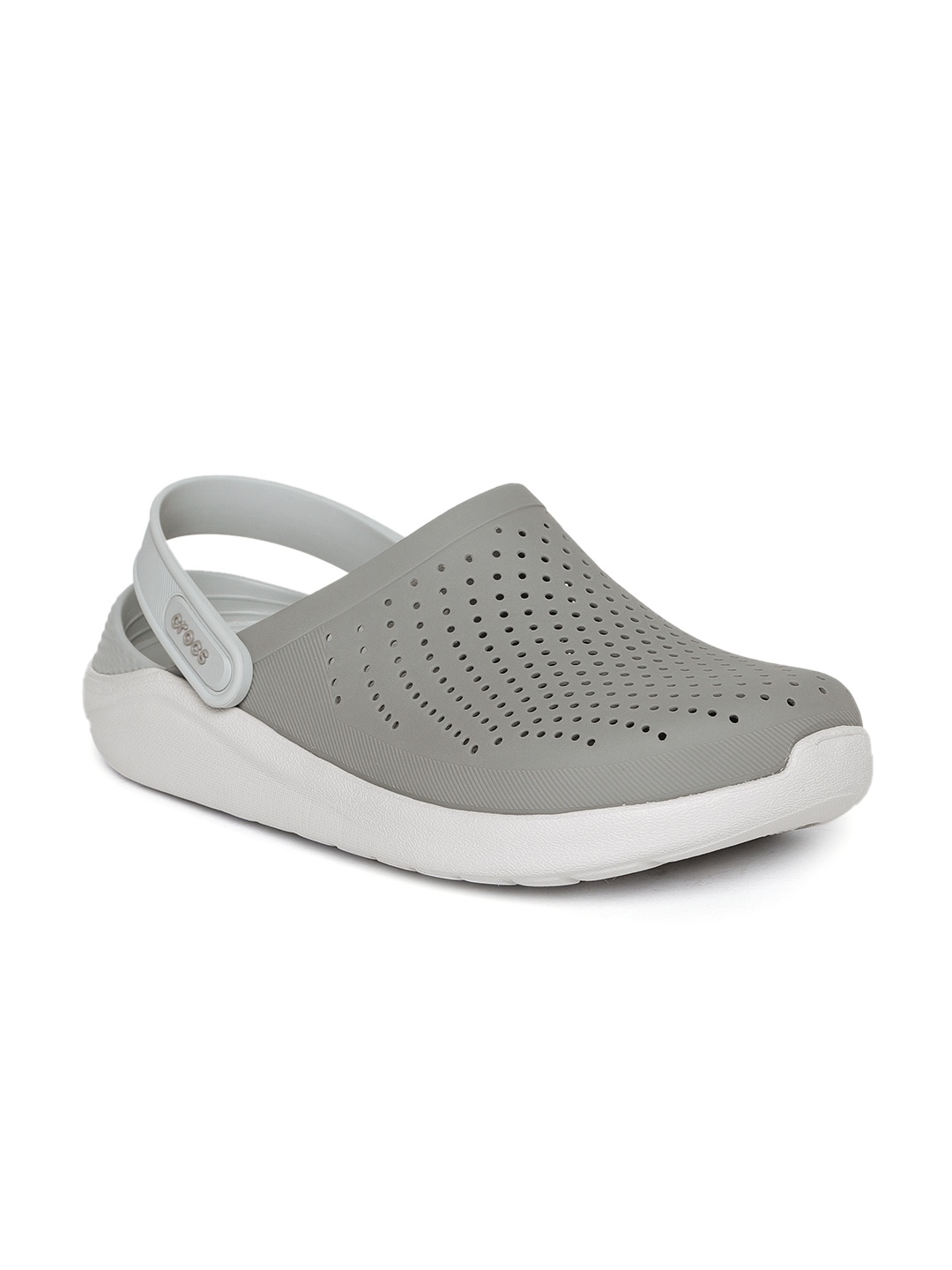 

Crocs Unisex Grey Solid Clogs