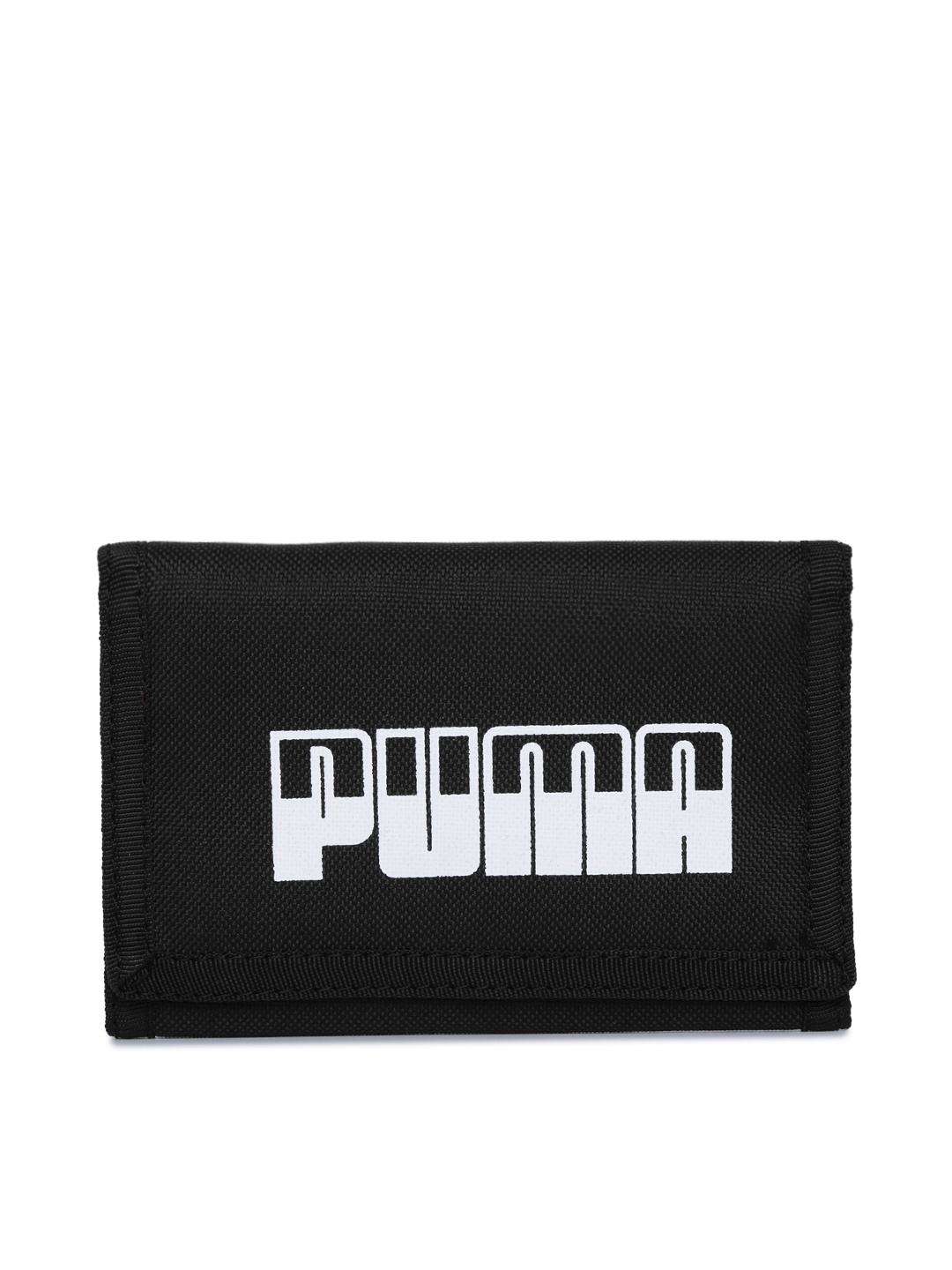 

Puma Unisex Black Printed Three Fold Wallet