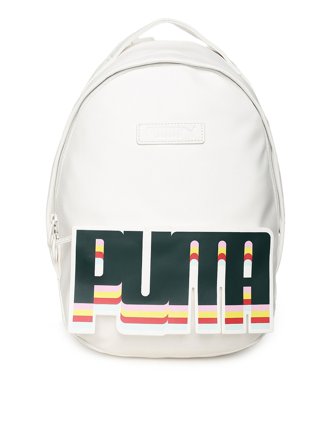 

Puma Women White Graphic Backpack