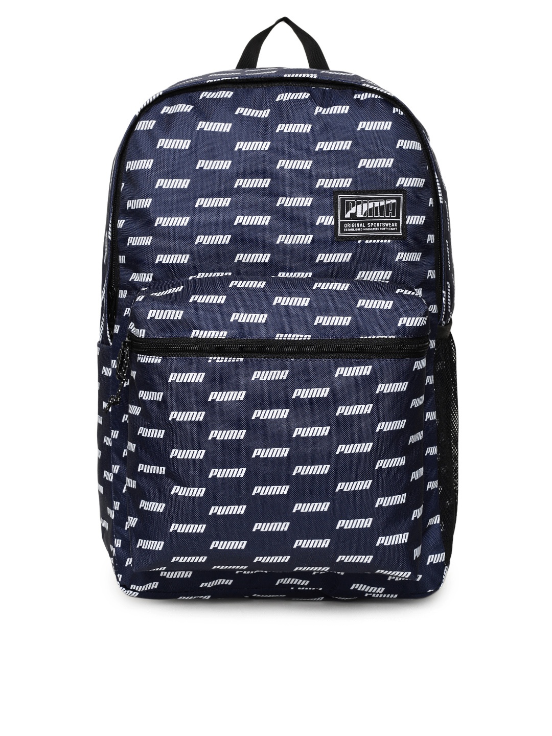 

Puma Unisex Navy Blue Graphic Backpack