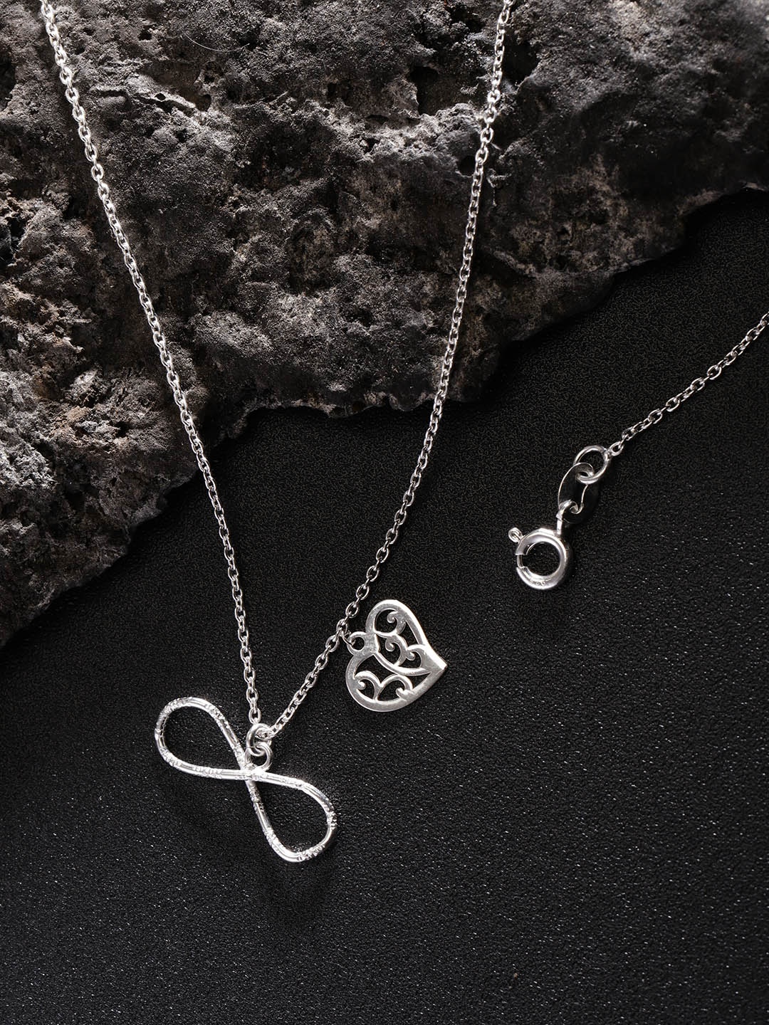 

Carlton London 925 Sterling Silver Necklace