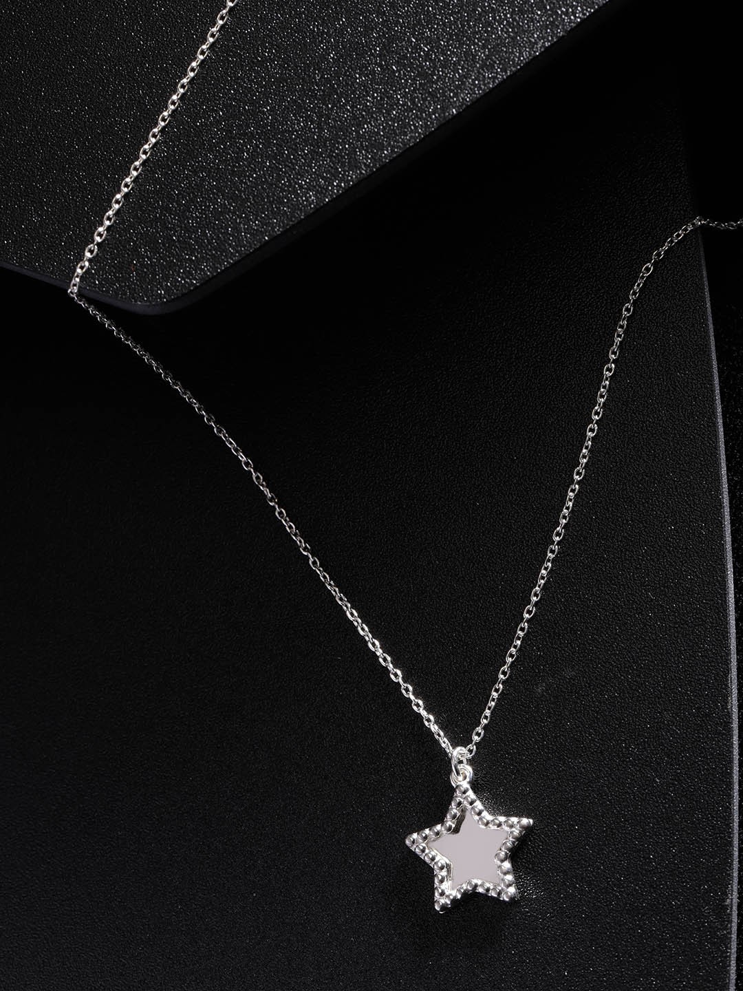 

Carlton London Mirror 925 Sterling Silver Necklace