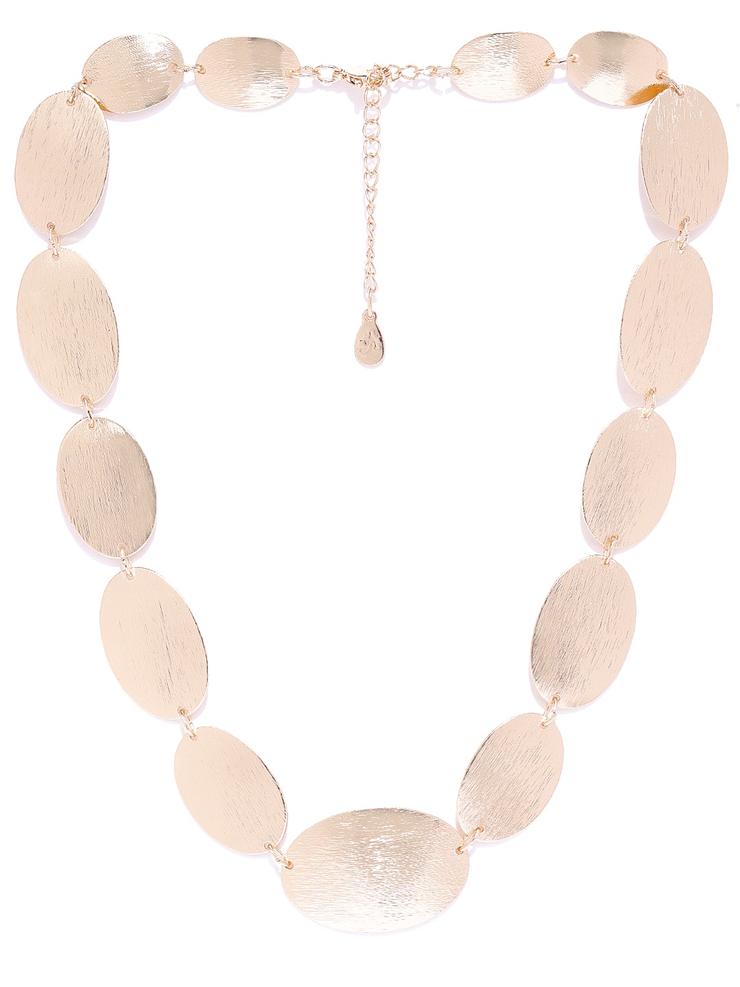 

Accessorize Rose Gold-Toned Oval Necklace