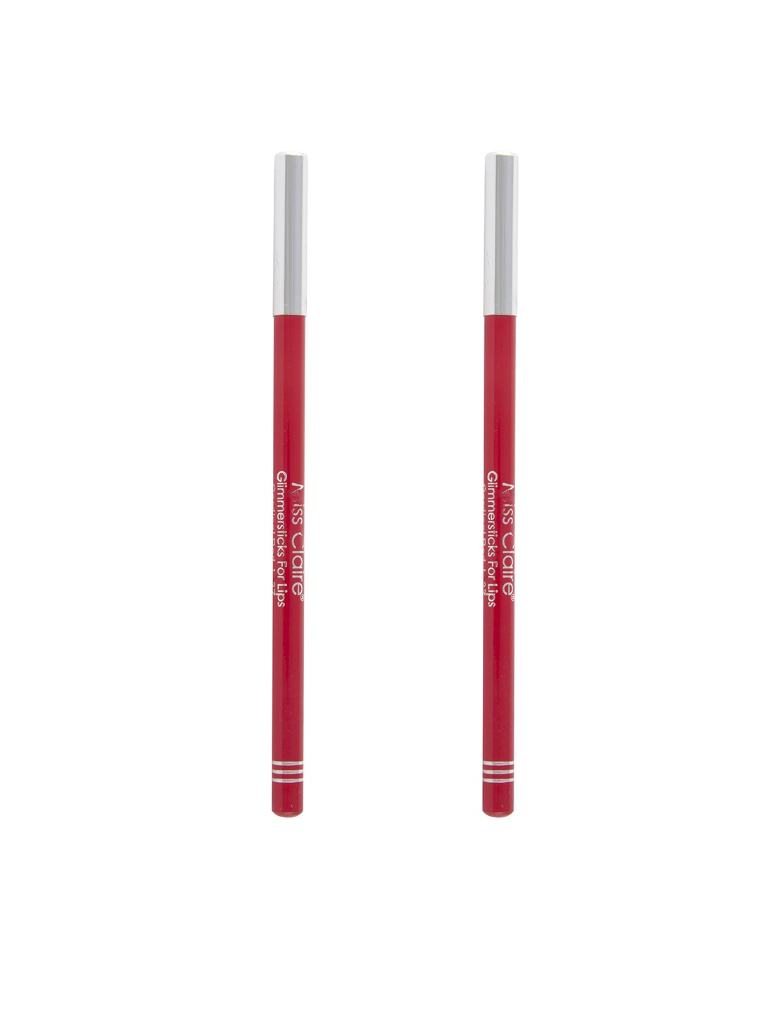 

Miss Claire Set of 2 Cardinal Red Glimmersticks Lip Liners L-37