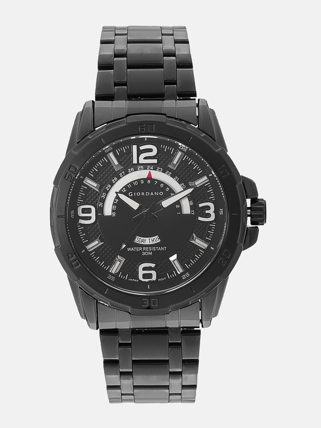 

GIORDANO Men Black Analogue Watch F1098-22
