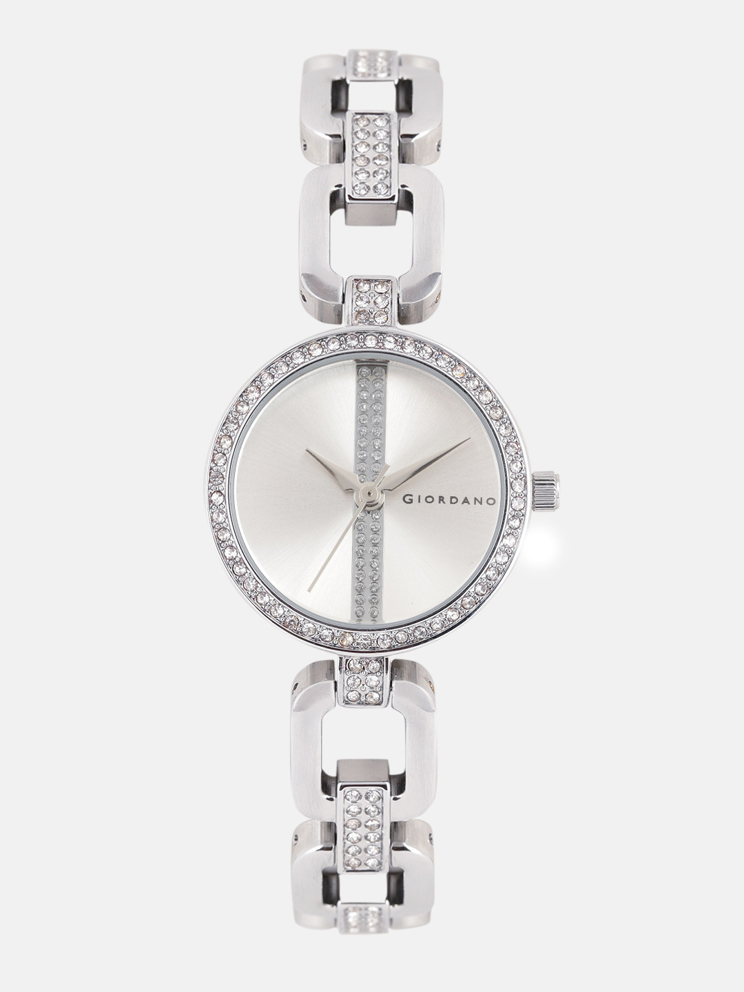 

GIORDANO Women Silver-Toned Analogue Watch A2092-11