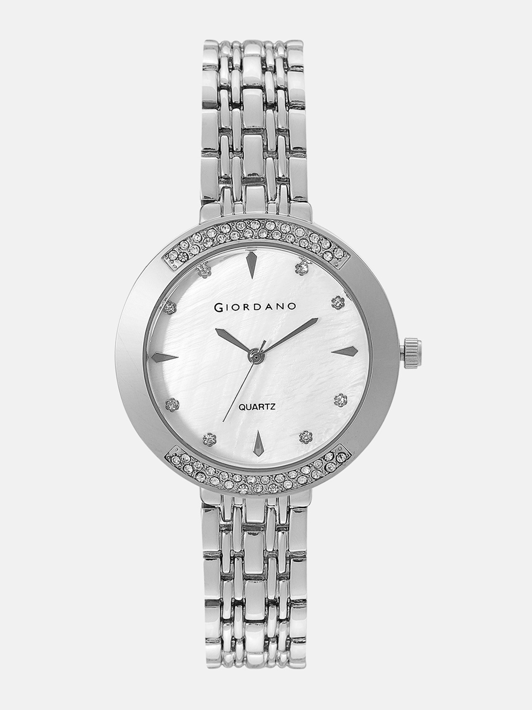 

GIORDANO Women Off-White Analogue Watch F2119-11