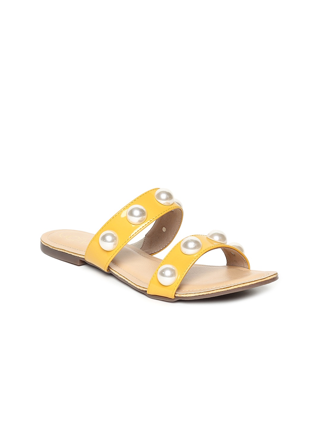 

Catwalk Women Yellow Solid Open Toe Flats