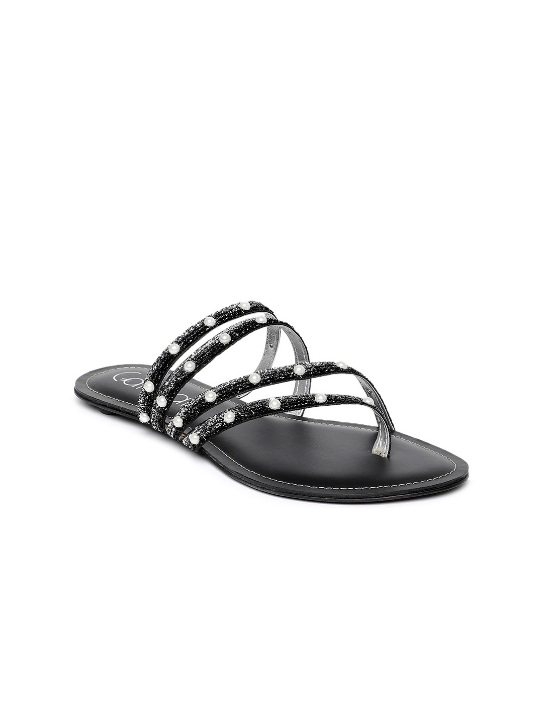 

Catwalk Women Black Embellished One Toe Flats