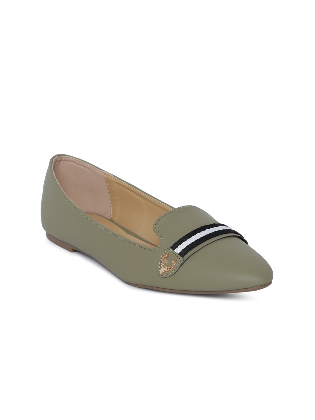 

Allen Solly Women Green Solid Ballerinas