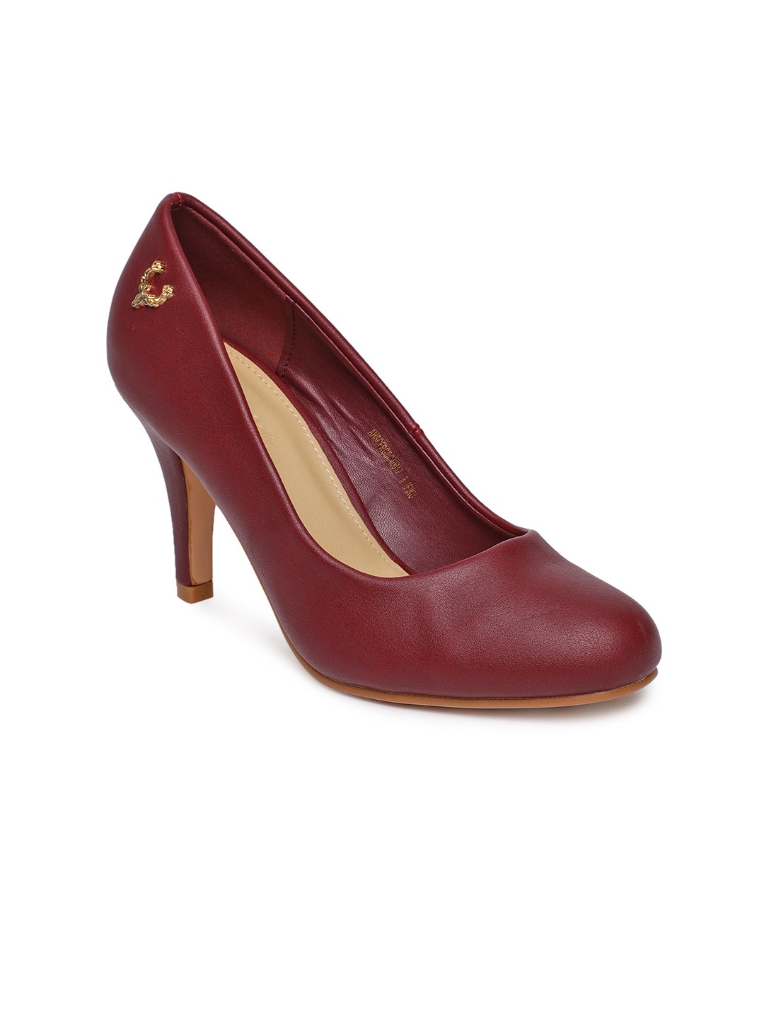 

Allen Solly Women Maroon Solid Pumps